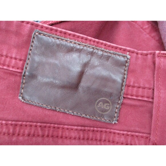 AG Adriano Goldschmied Pants Mens 36 Red Graduate Tailored Leg Chino 36x28 * - Picture 11 of 16